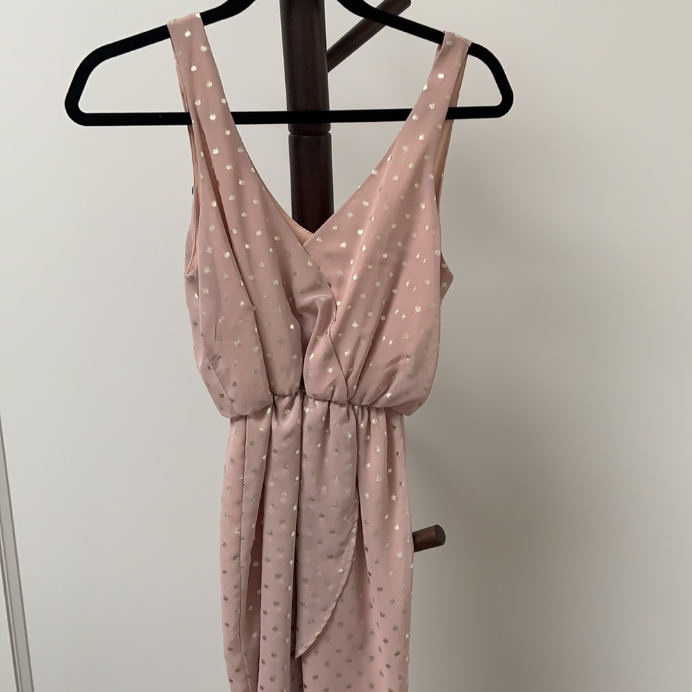 Peachy party dress